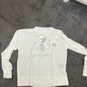 Isabel Marant White Long Sleeve Tee